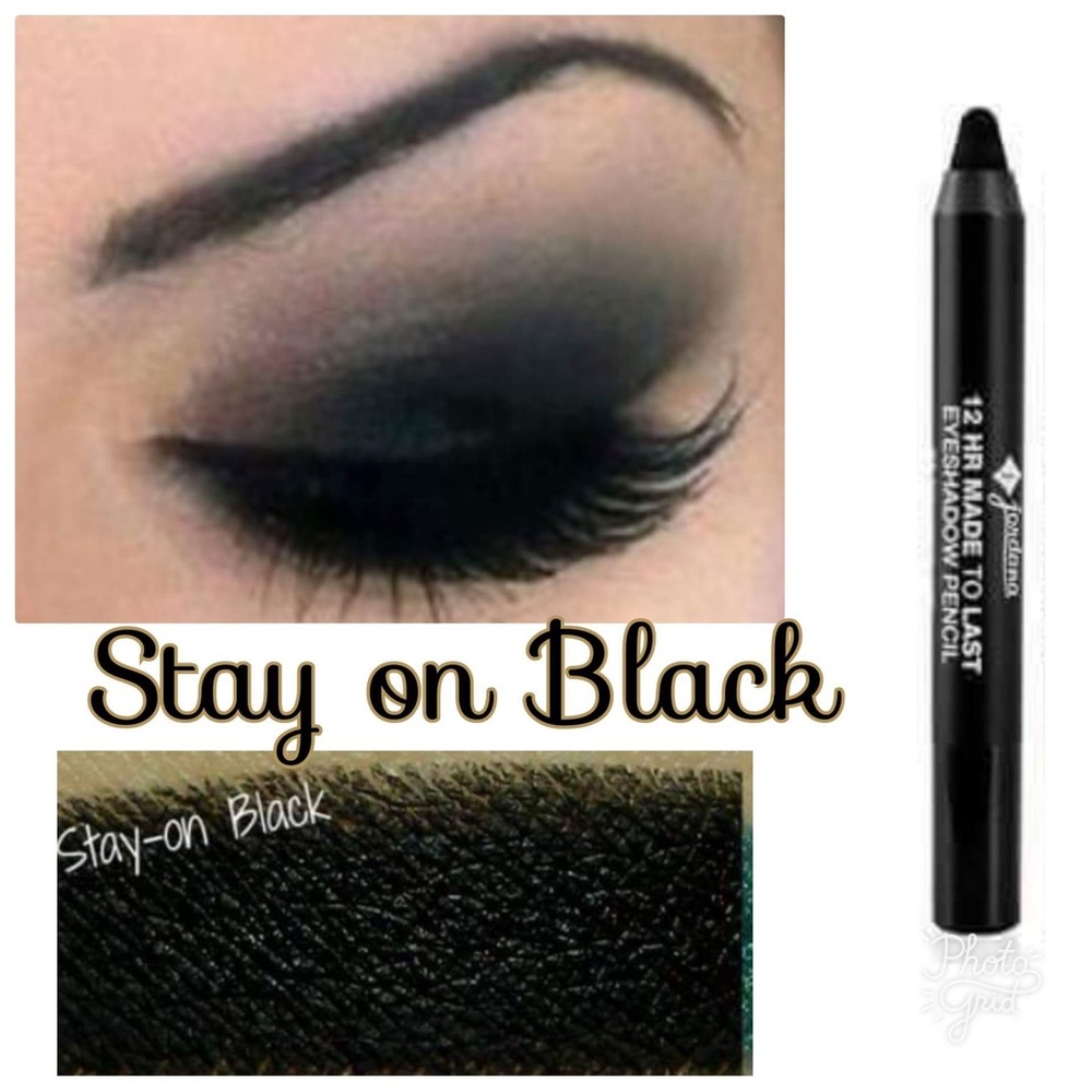 Jordana Eyeshadow Pencil Stay on Black